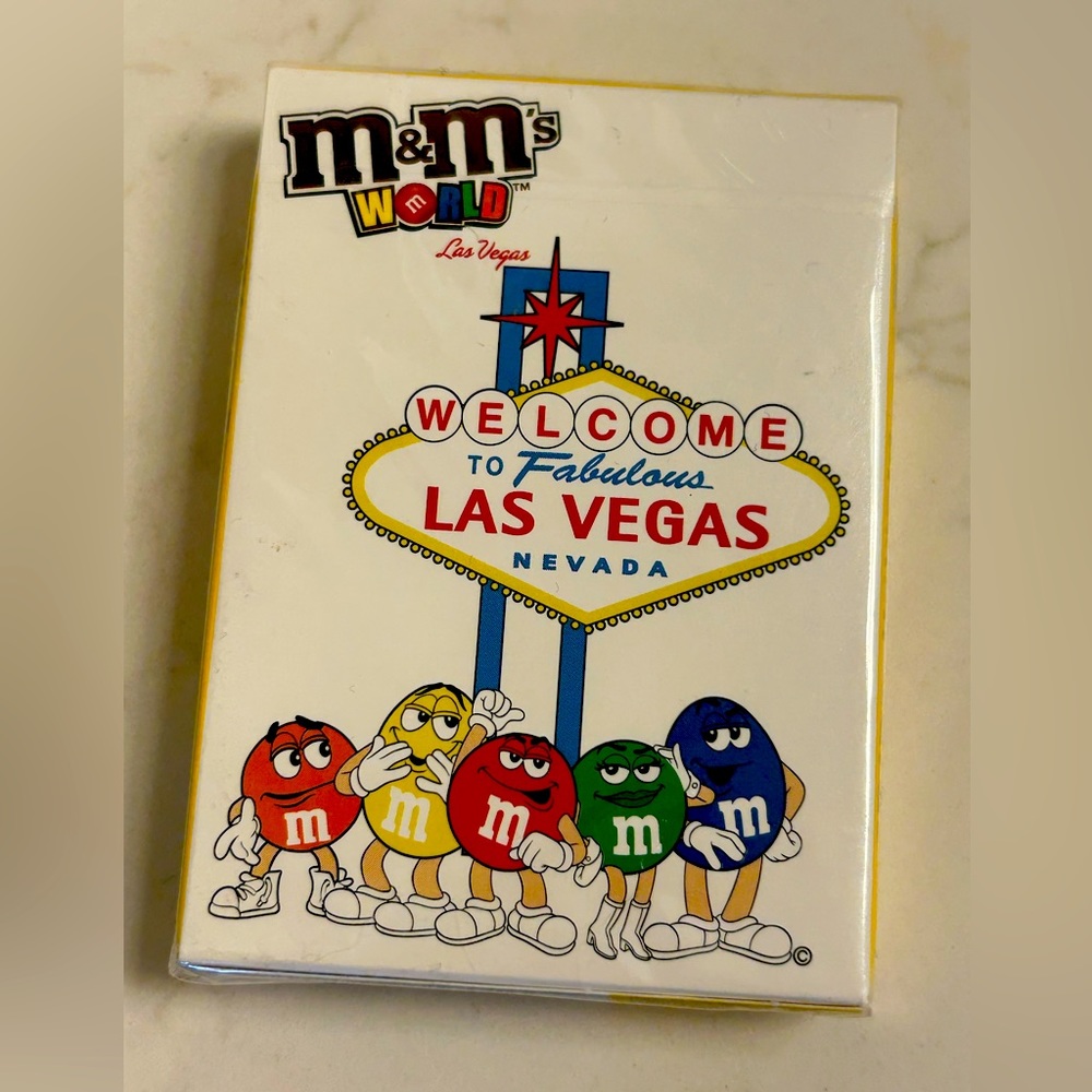 NIB M&Ms Las Vegas 2004 Playing Cards